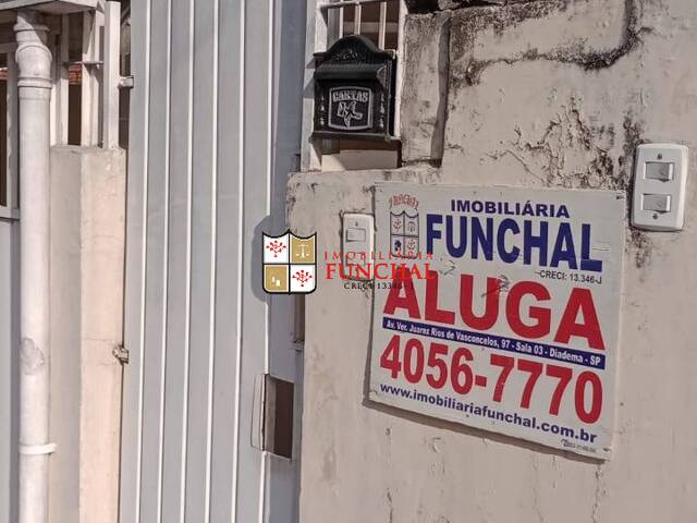 #2831 - Casa para Locação em Diadema - SP